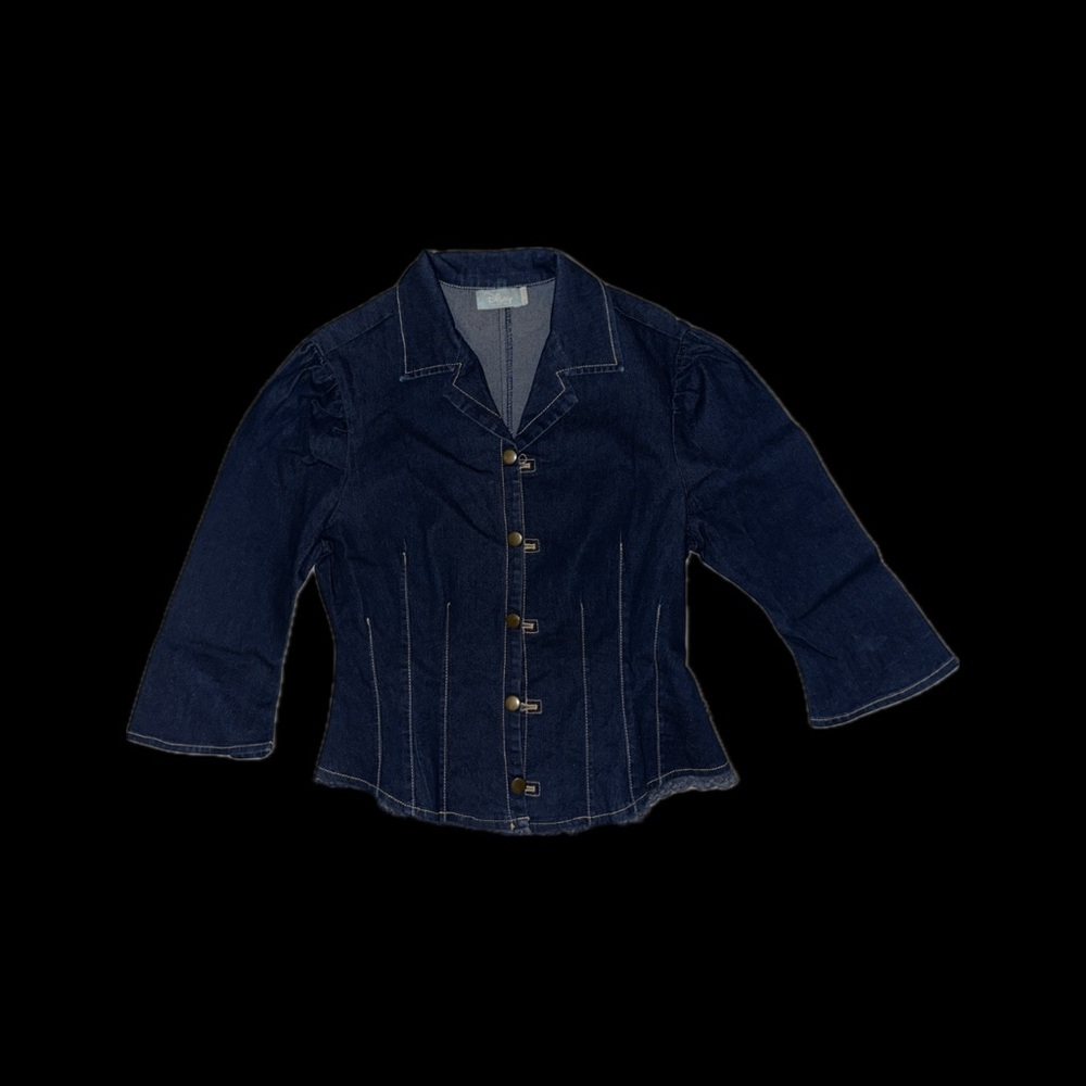 Women's Navy Blue Denim Jacket from Disney Collection